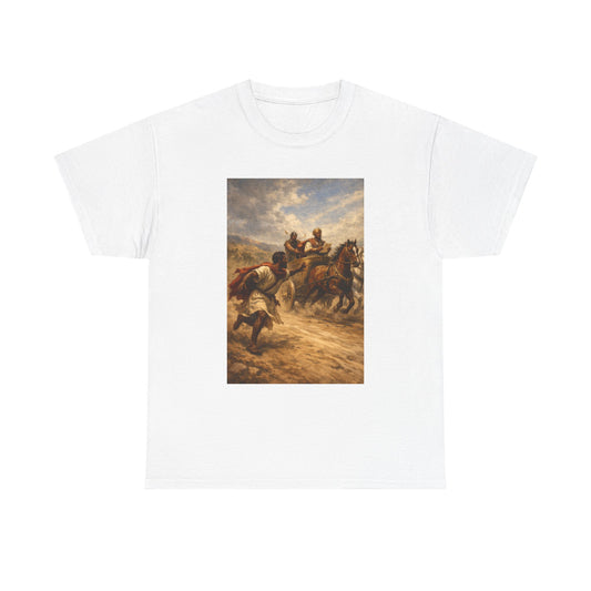 Vintage Equestrian Battle Art Tee