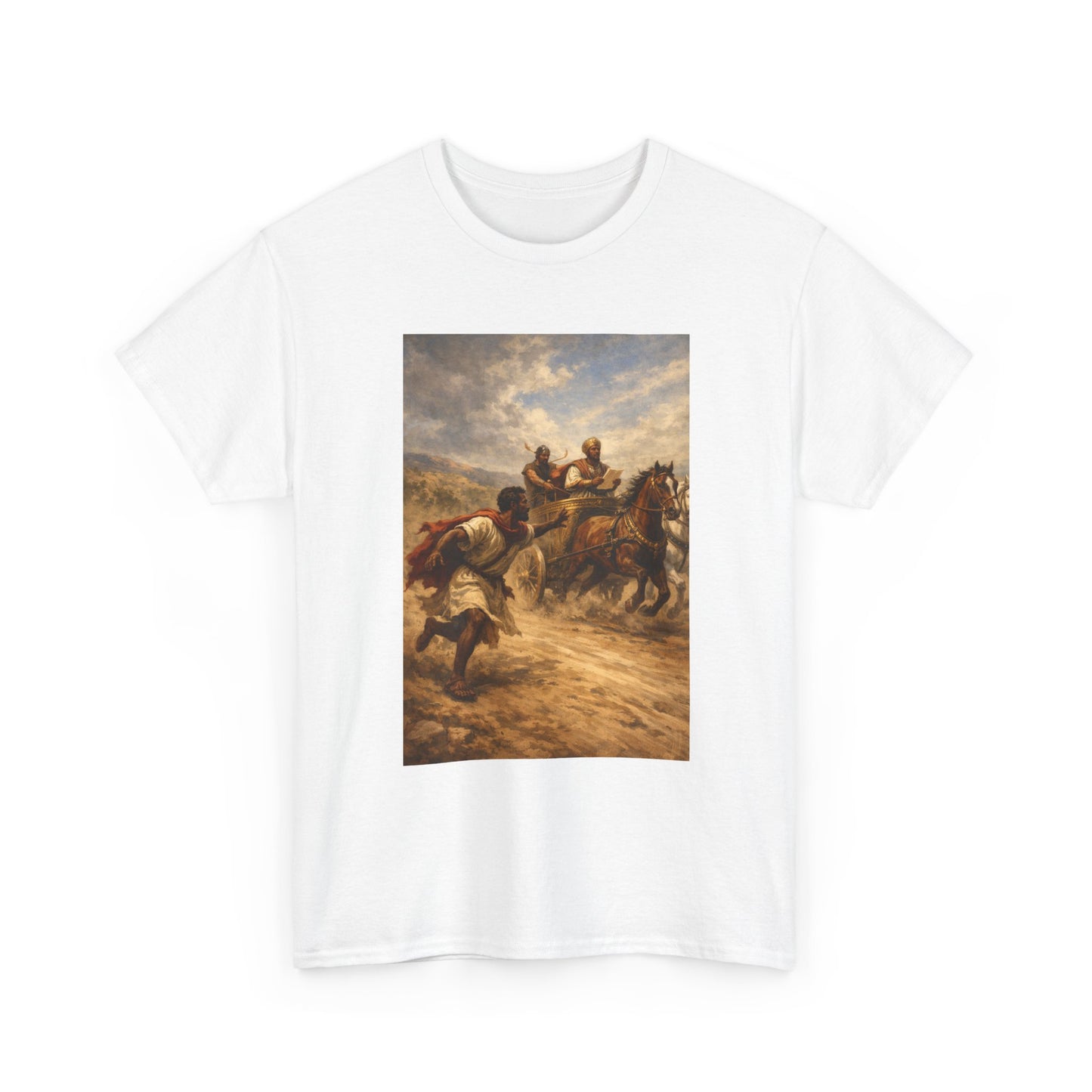 Vintage Equestrian Battle Art Tee