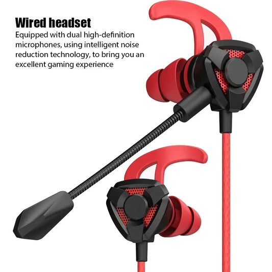 OENY ANC Gaming Earbuds with Mic — Wired Noise-Cancelling for PS4 & Laptop