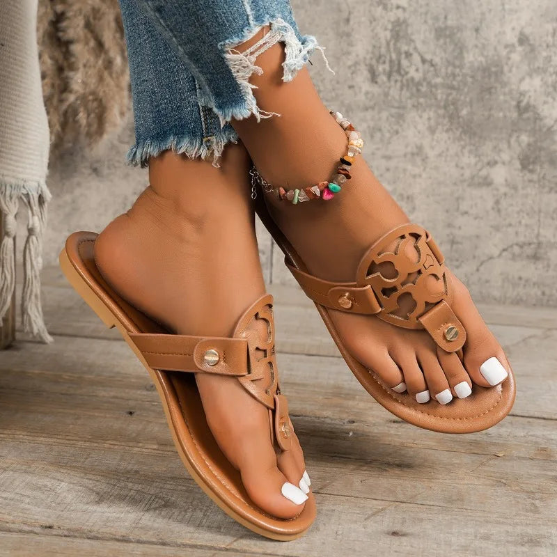 High Quality Women's Sandals Elegant and Versatile New Fashionable and Casual Women's Shoes Comfortable for Outdoor Use