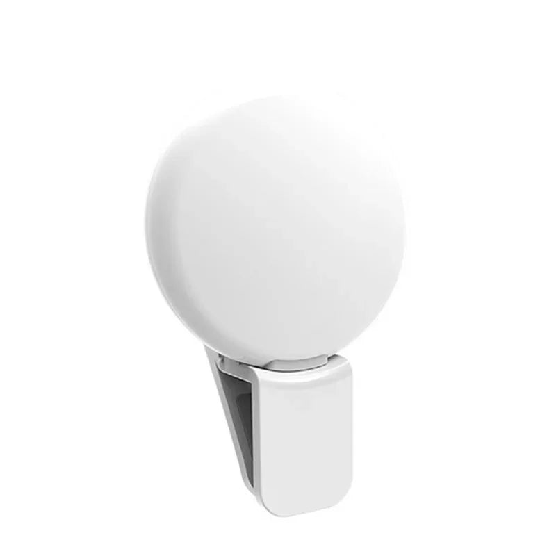 Clip-On Phone Selfie Ring Light - 3 Brightness Levels