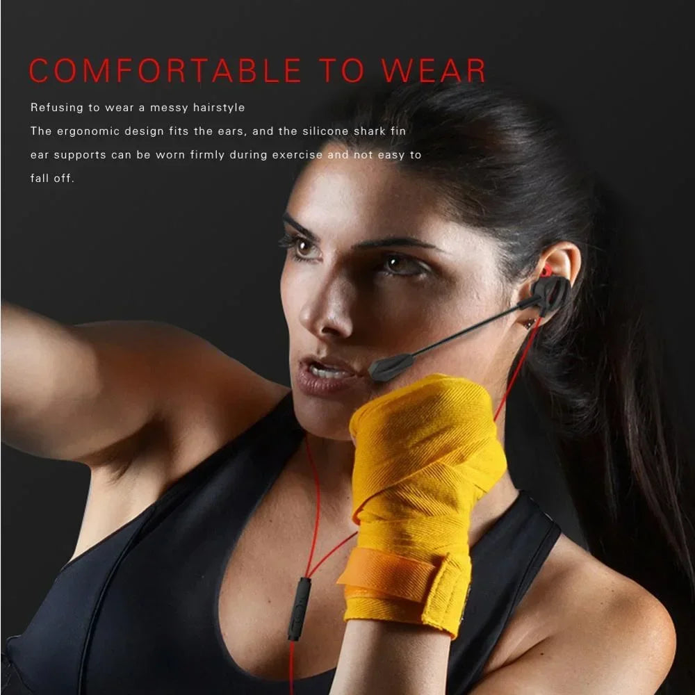 VIKEFON Pro Gaming Earbuds with Mic — Wired In-Ear for PS4, PUBG & CSGO
