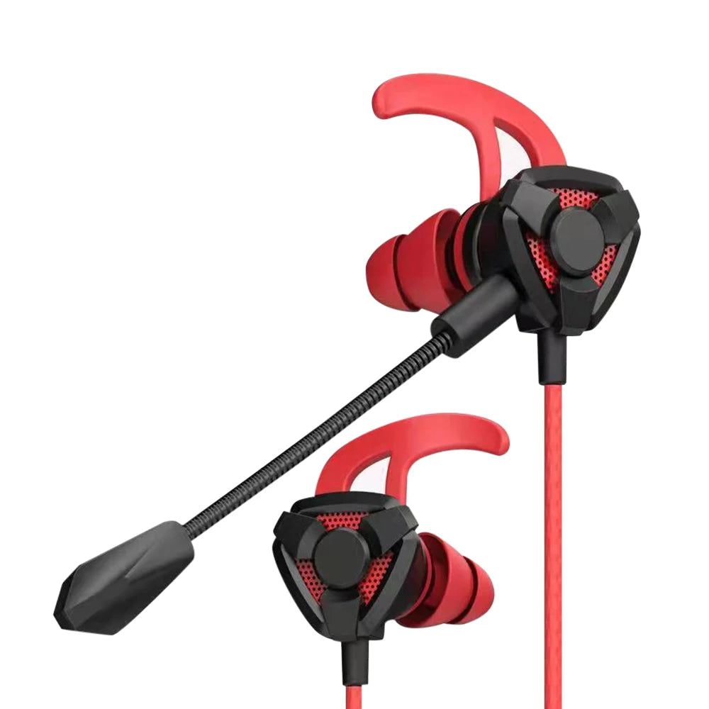 WYMECT Noise-Cancelling Gaming Earbuds with Mic — Wired 3.5mm for PS4 & PC
