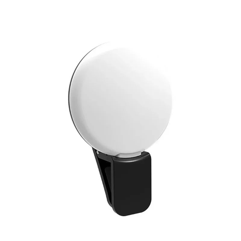 Clip-On Phone Selfie Ring Light - 3 Brightness Levels
