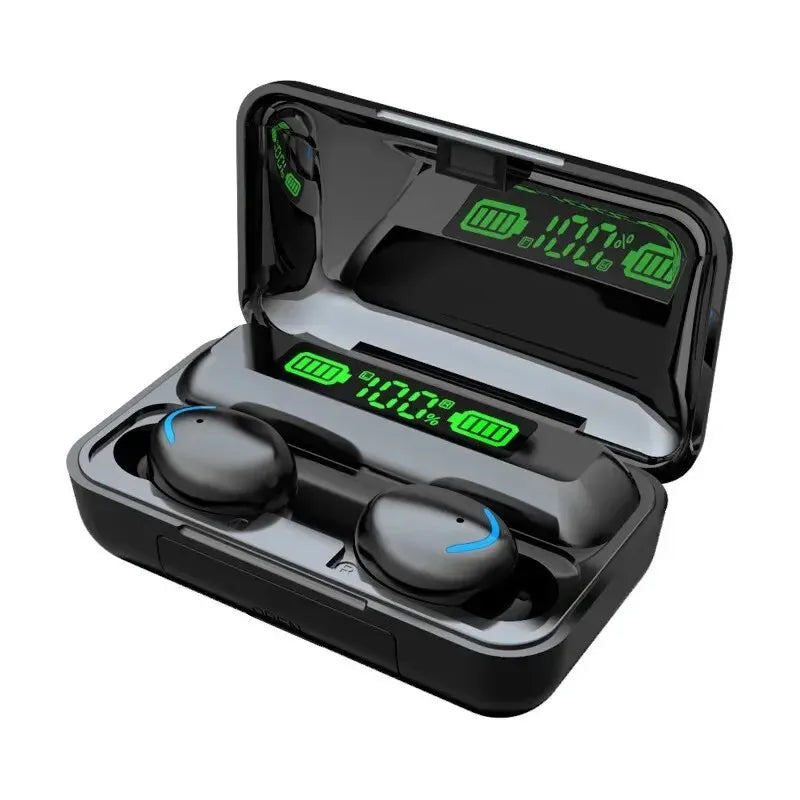 F9 TWS Wireless Earbuds — LED Display, Noise Reduction, Waterproof Bluetooth 5.0