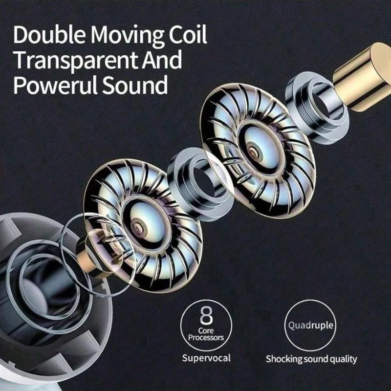 ENC Mini Wireless Earbuds — Active Noise Cancelling, Bluetooth 5.3, Sports & Gaming