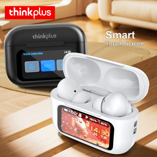 Thinkplus ANC wireless earbuds with touch screen case
