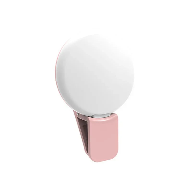 Clip-On Phone Selfie Ring Light - 3 Brightness Levels