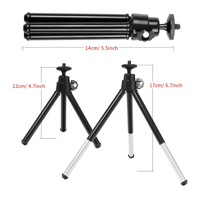 6-Inch LED Selfie Ring Light with Tripod Stand