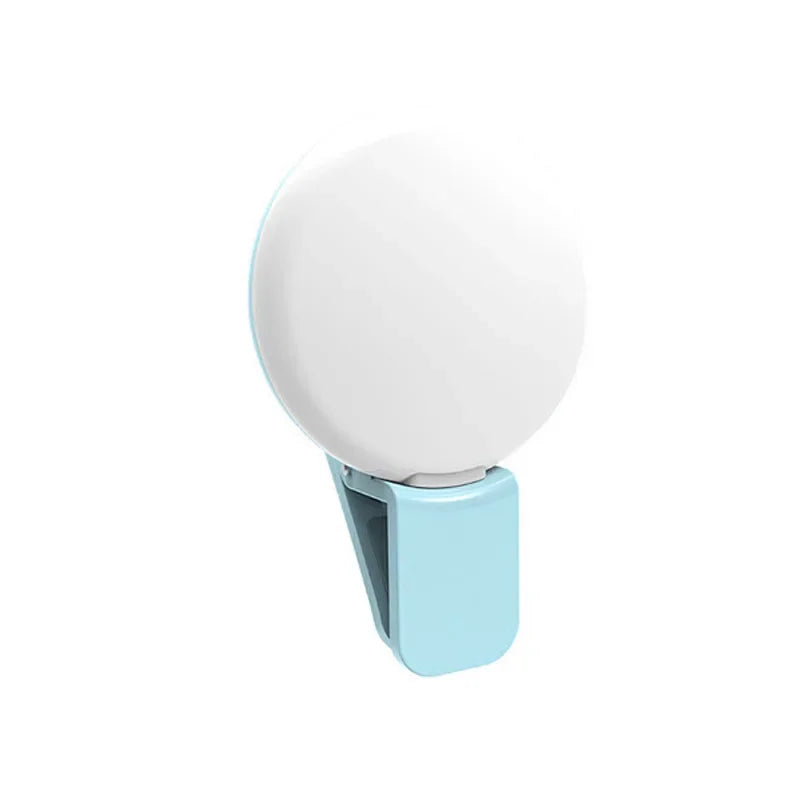 Clip-On Phone Selfie Ring Light - 3 Brightness Levels
